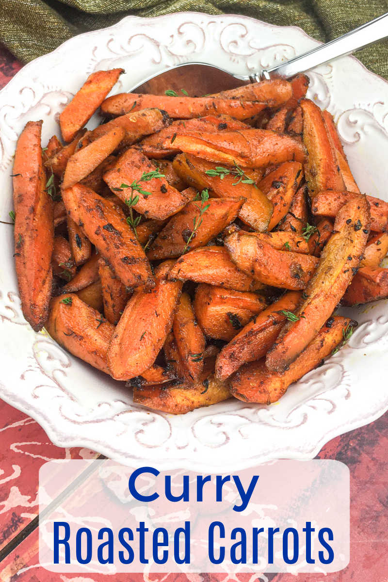 Enjoy roasted carrots with curry spice, when you want a nutritious side dish that is easy to prepare and bursting with flavor.