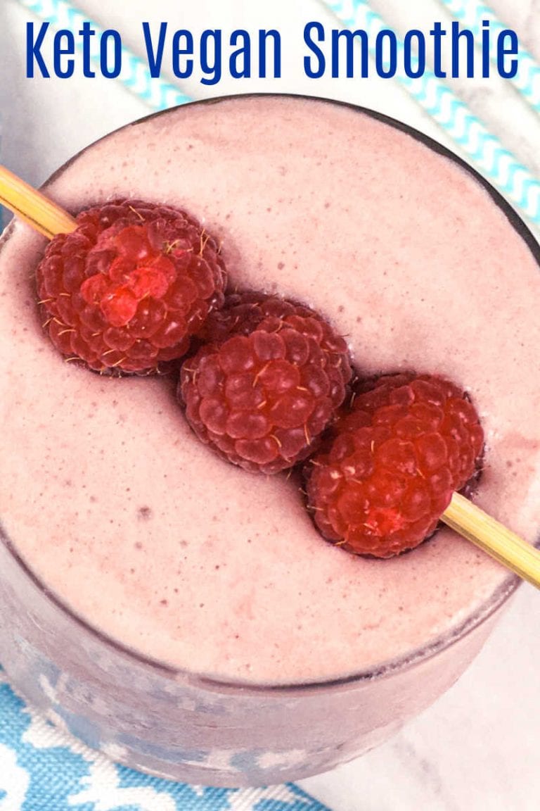 Keto Raspberry Coconut Smoothie Mama Likes To Cook
