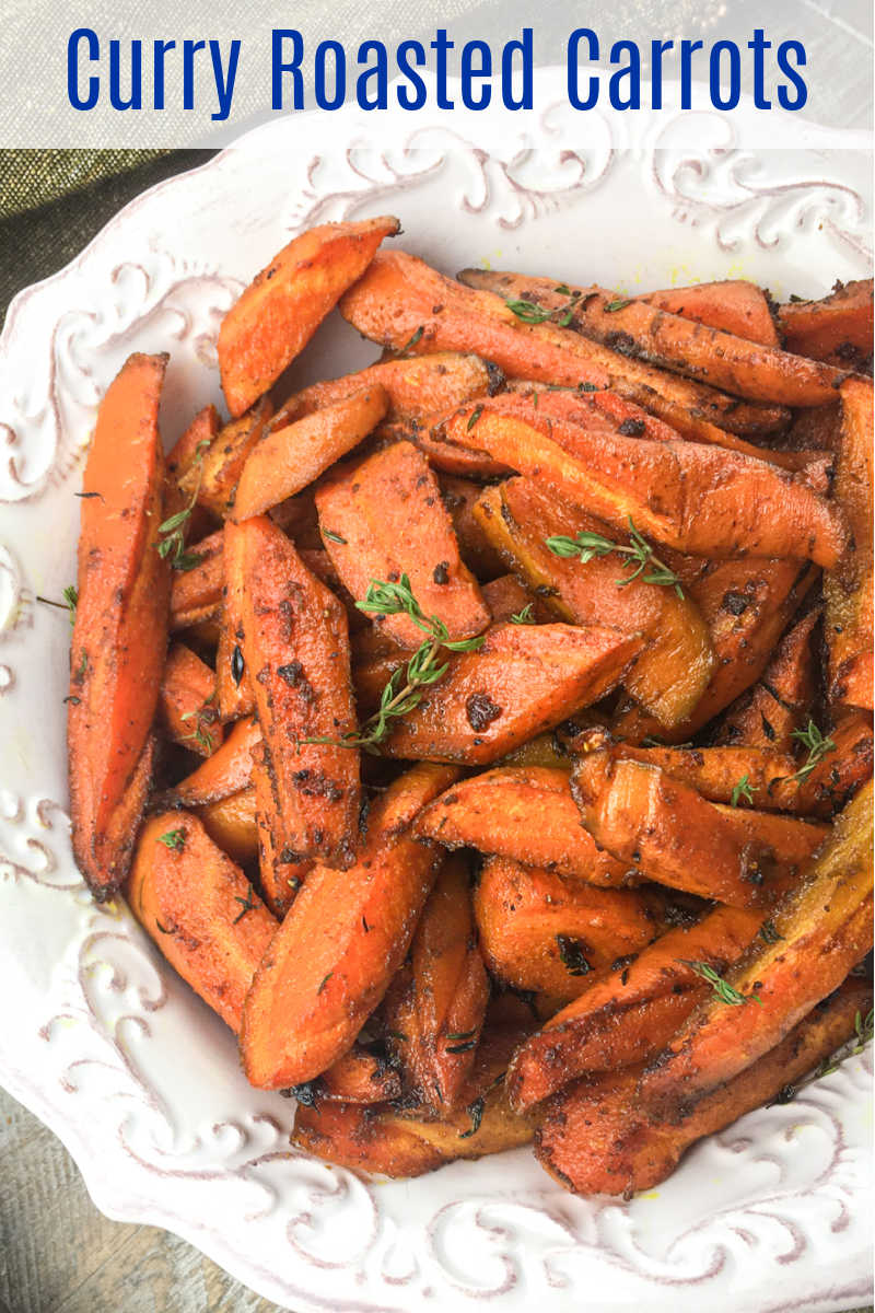 Enjoy roasted carrots with curry spice, when you want a nutritious side dish that is easy to prepare and bursting with flavor.