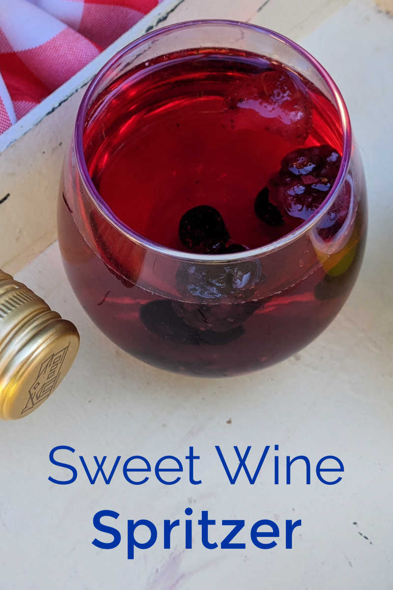 pin sweet wine spritzer