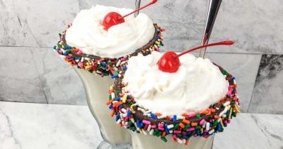 feature birthday milkshake