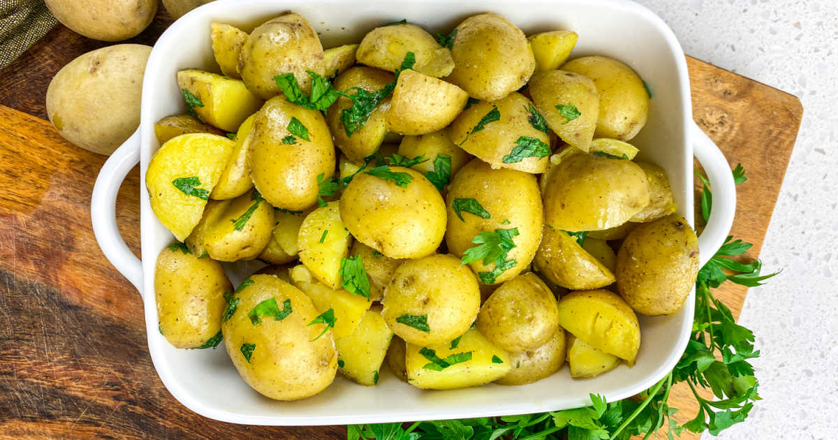 Instant Pot Baby Potatoes Recipe - Mama Likes To Cook