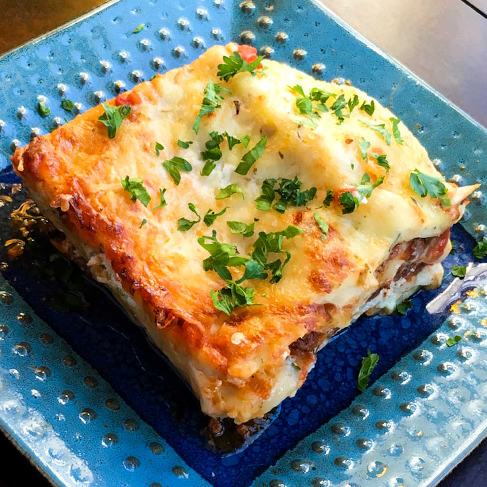 5 cheese lasagna