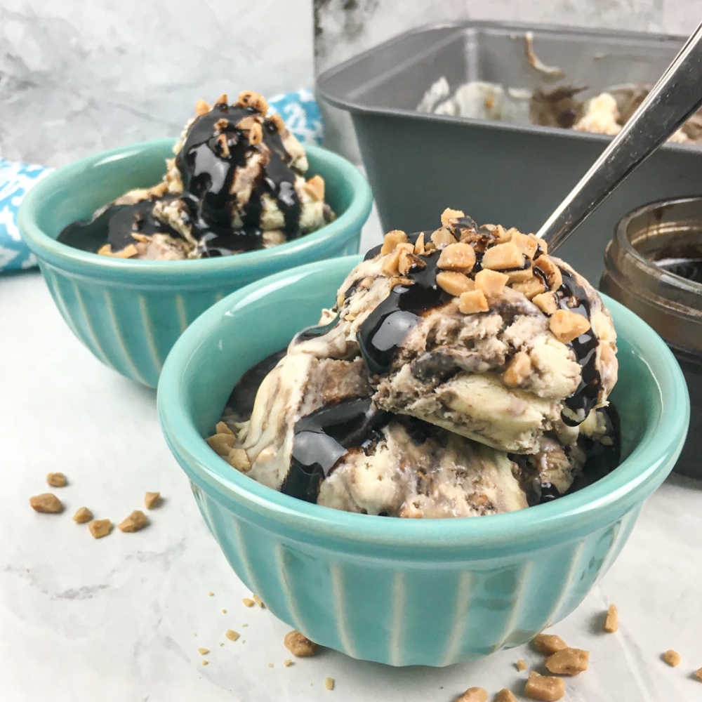 no churn toffee ice cream