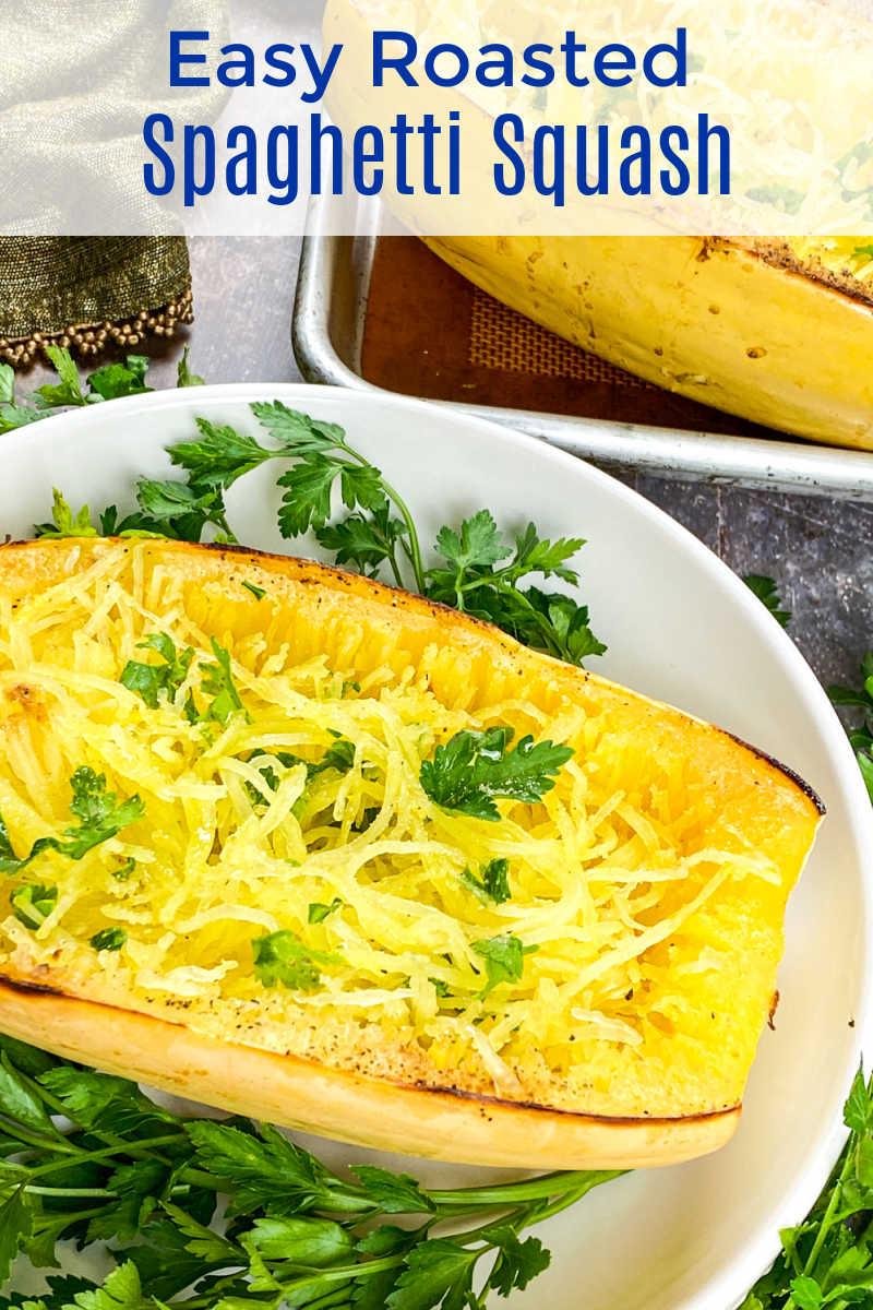 Easy Roasted Spaghetti Squash Recipe - Mama Likes To Cook