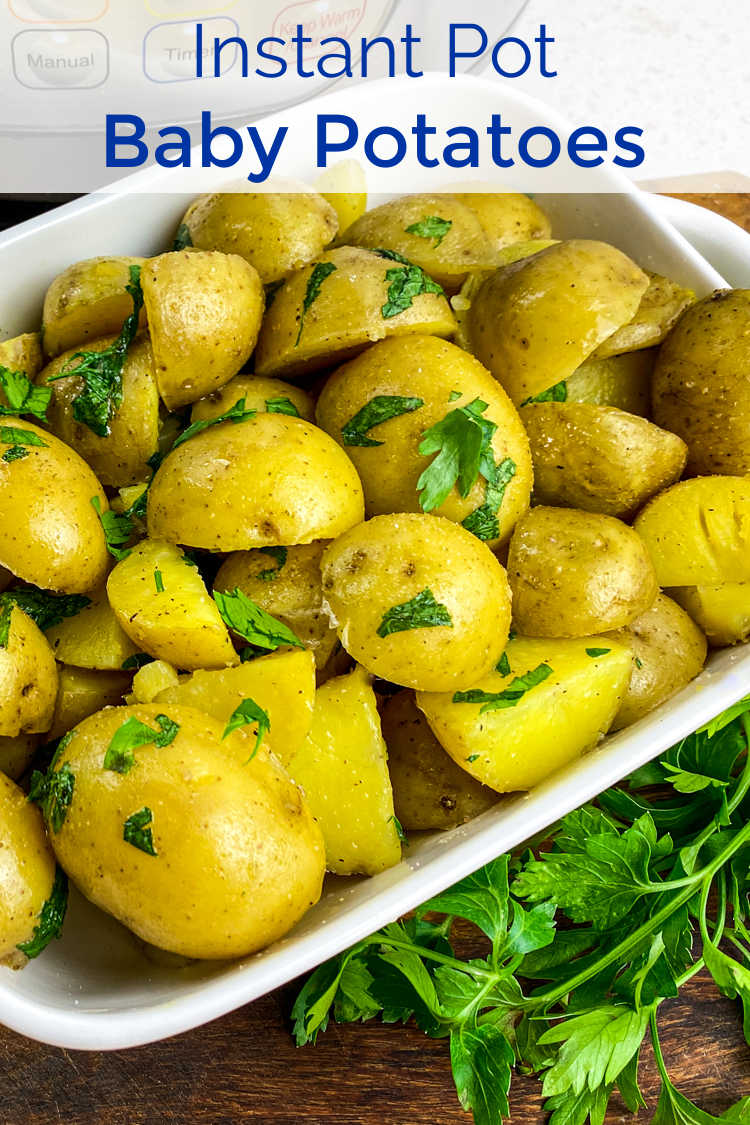 Make these easy Instant Pot baby potatoes, when you want a versatile side dish that will compliment just about any meal.