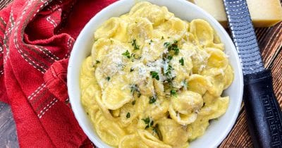 feature mascarpone butter nut squash pasta sauce