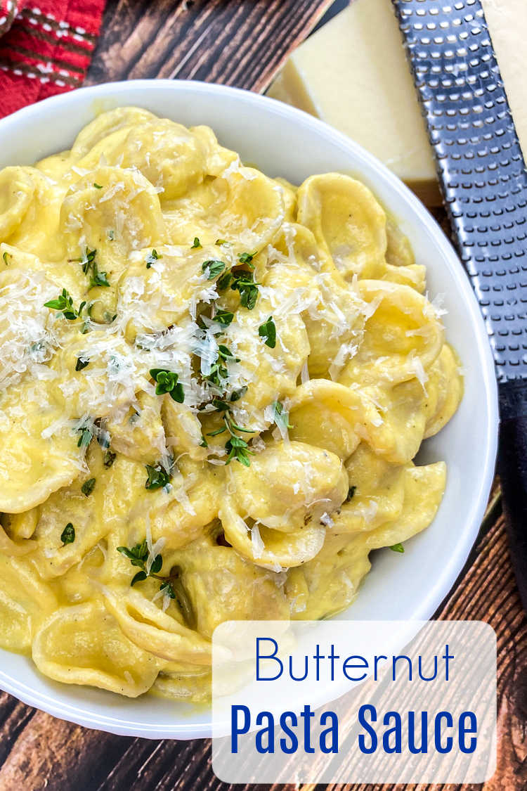 Make this delicious rich and creamy mascarpone butternut squash pasta sauce, when you want a hearty, satisfying meal. 