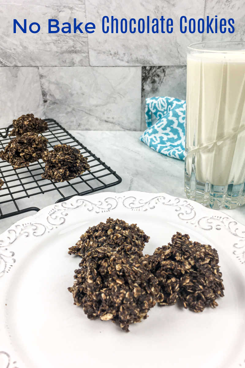 Enjoy this delicious no bake chocolate cookie recipe, when you need a treat that doesn't involve turning on the oven and heating up the house.