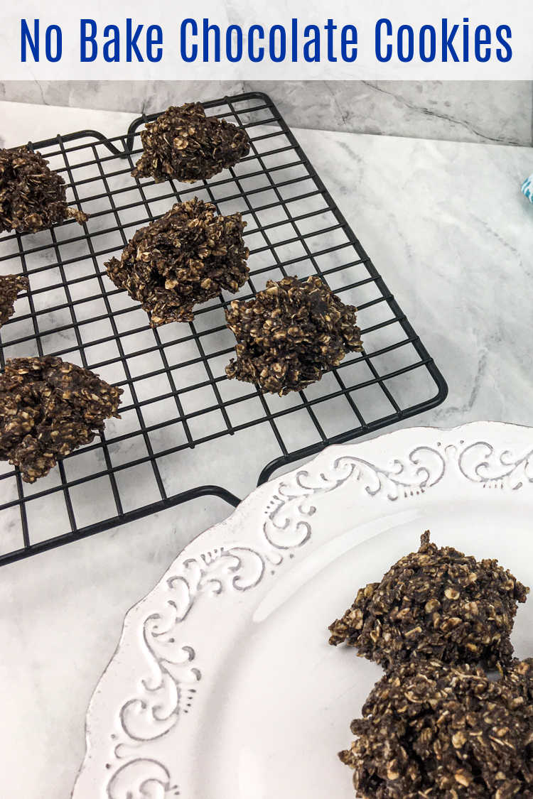 Enjoy this delicious no bake chocolate cookie recipe, when you need a treat that doesn't involve turning on the oven and heating up the house.