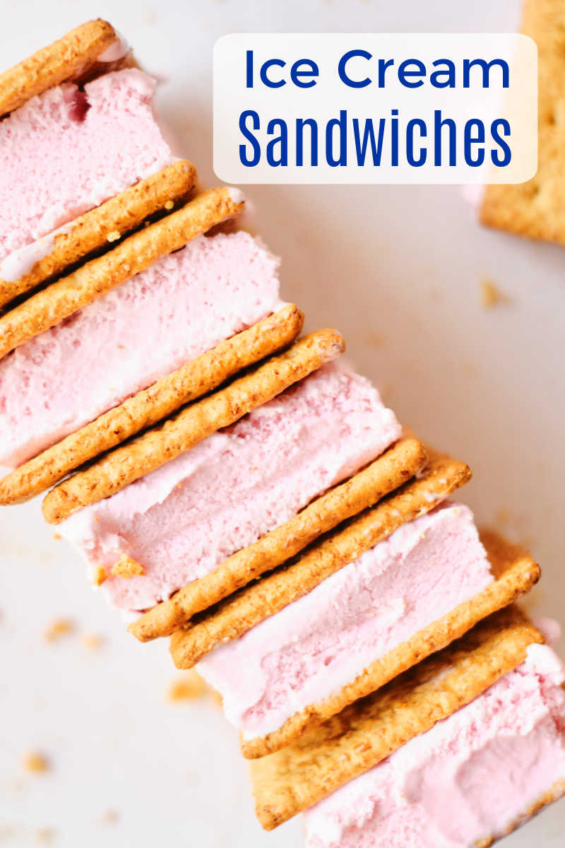 It's easy to treat yourself and your family to a homemade graham cracker ice cream sandwich, when you follow this simple recipe.