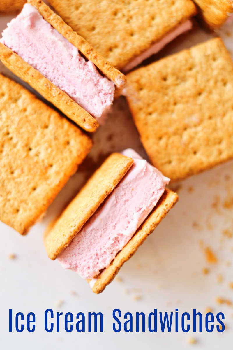 It's easy to treat yourself and your family to a homemade graham cracker ice cream sandwich, when you follow this simple recipe.