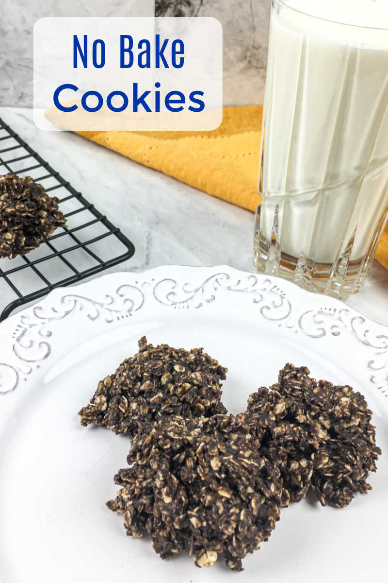 Enjoy this delicious no bake chocolate cookie recipe, when you need a treat that doesn't involve turning on the oven and heating up the house.