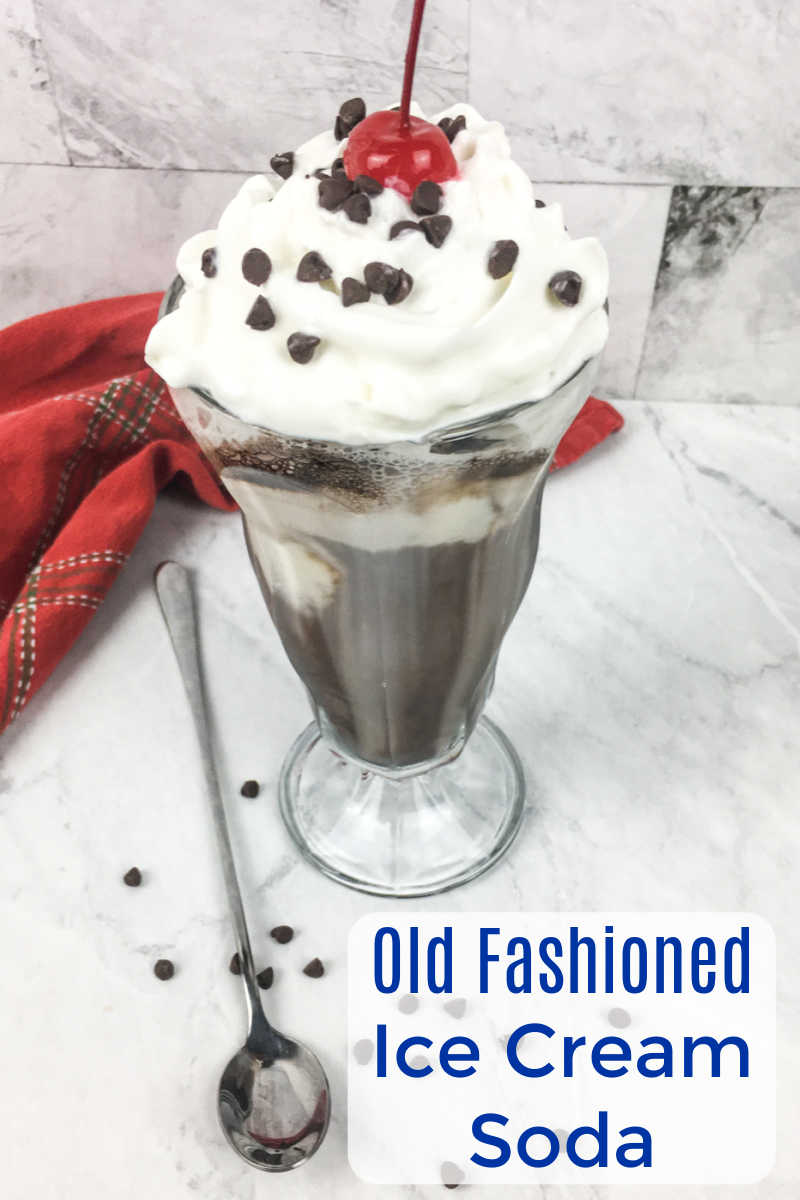 Take a trip down memory lane or just create some new memories, when you make this old fashioned ice cream soda recipe. 