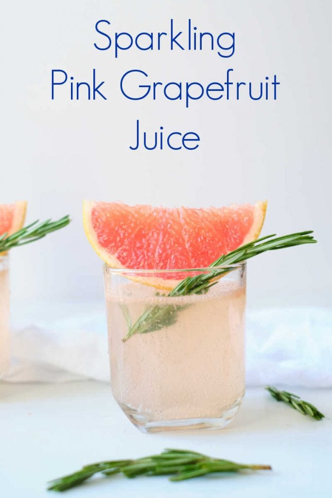 Sparkling Pink Grapefruit Juice Recipe Mama Likes To Cook