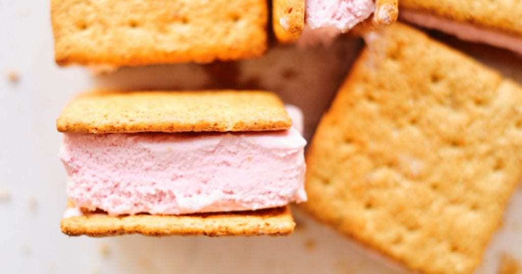 Graham Cracker Ice Cream Sandwich Recipe Mama Likes To Cook