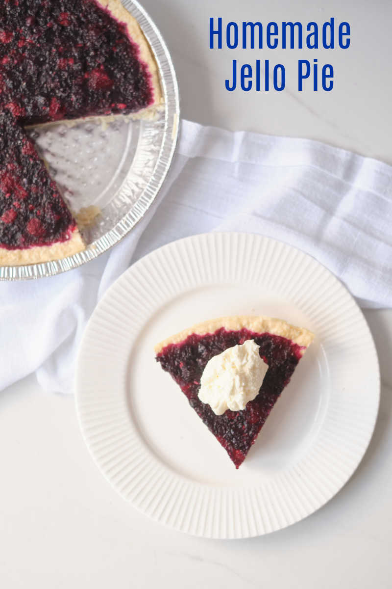 Enjoy a slice of this berry jello pie, which is made with real fruit and unflavored gelatin instead of Jell-O, artificial flavors, colors and sugar. 