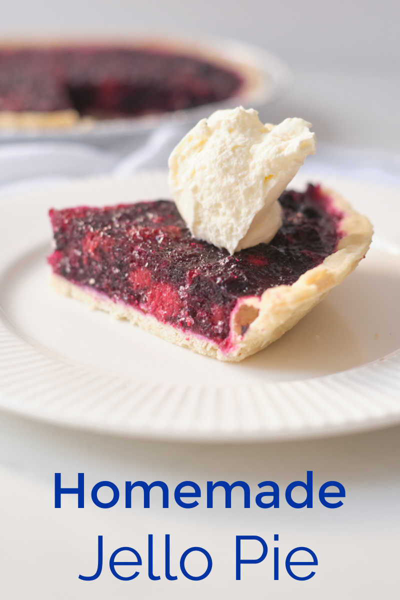 Enjoy a slice of this berry jello pie, which is made with real fruit and unflavored gelatin instead of Jell-O, artificial flavors, colors and sugar. 