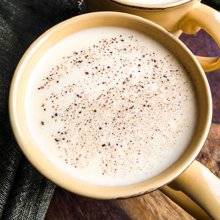 Homemade Eggnog Without Raw Eggs Mama Likes To Cook