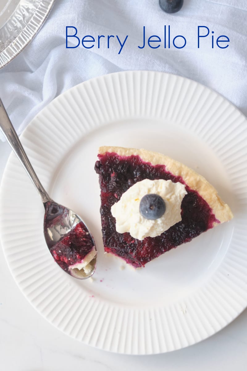 Enjoy a slice of this berry jello pie, which is made with real fruit and unflavored gelatin instead of Jell-O, artificial flavors, colors and sugar. 