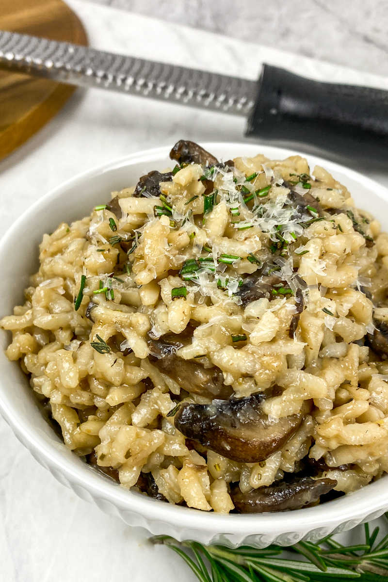 Try my vegetarian mushroom risotto, when you want the creamy goodness of a classic Italian comfort food side dish.
