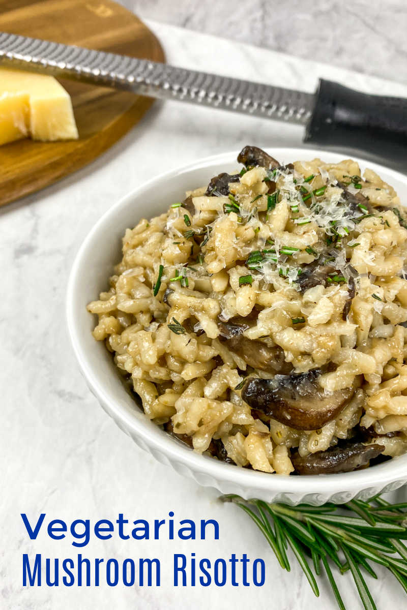 Try my vegetarian mushroom risotto, when you want the creamy goodness of a classic Italian comfort food side dish.