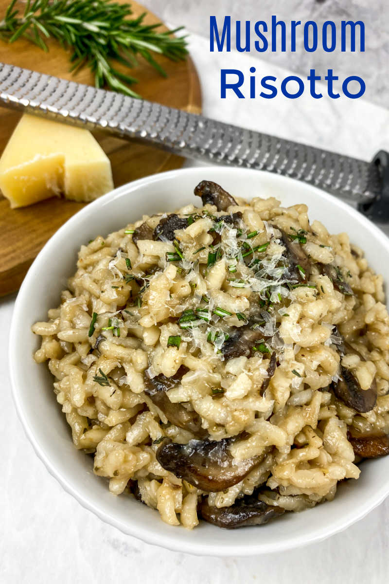 Try my vegetarian mushroom risotto, when you want the creamy goodness of a classic Italian comfort food side dish.