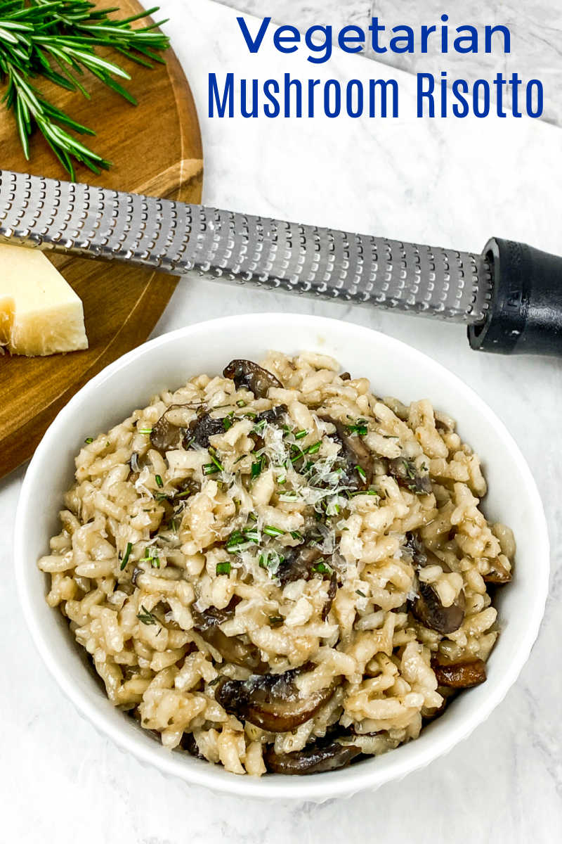 Try my vegetarian mushroom risotto, when you want the creamy goodness of a classic Italian comfort food side dish.