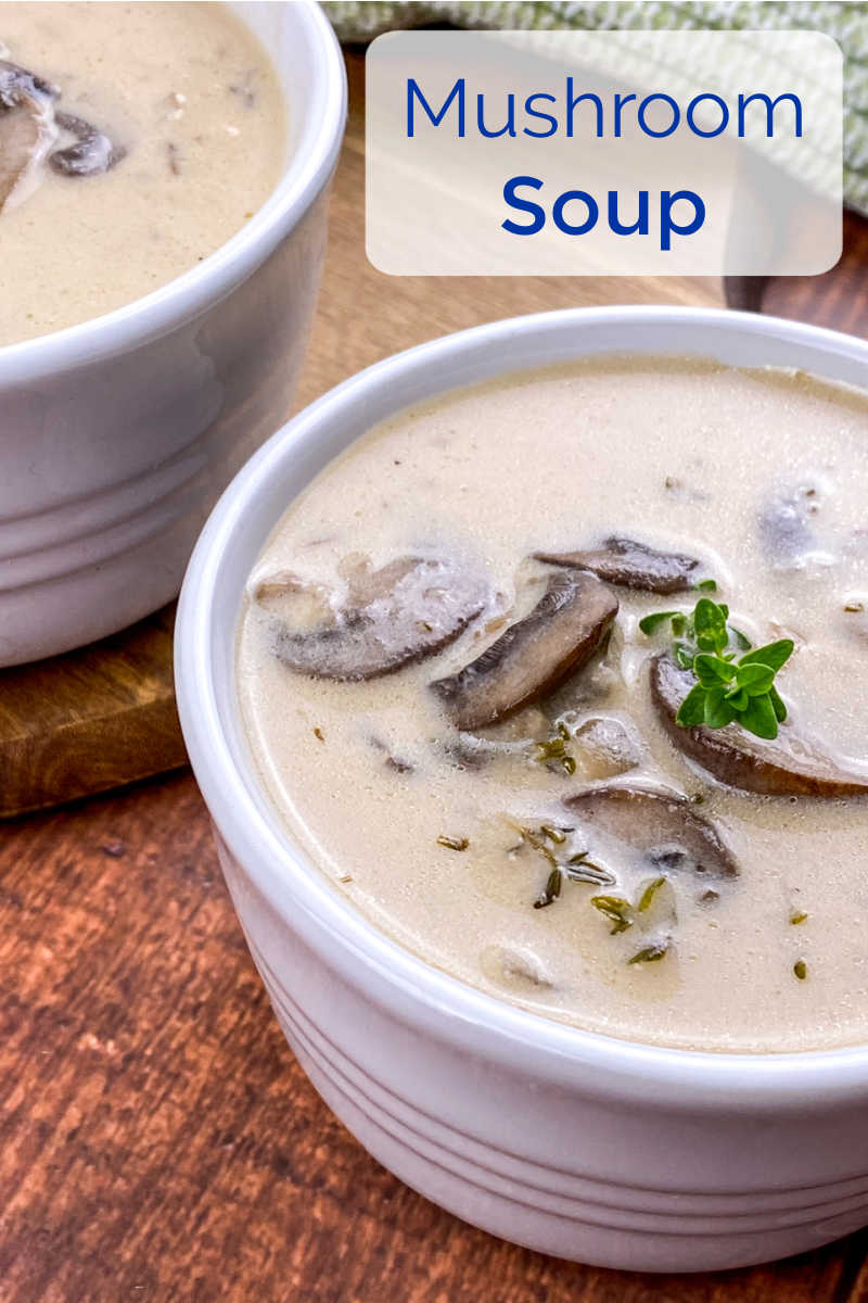 Creamy Portobello Mushroom Soup Recipe - Mama Likes To Cook