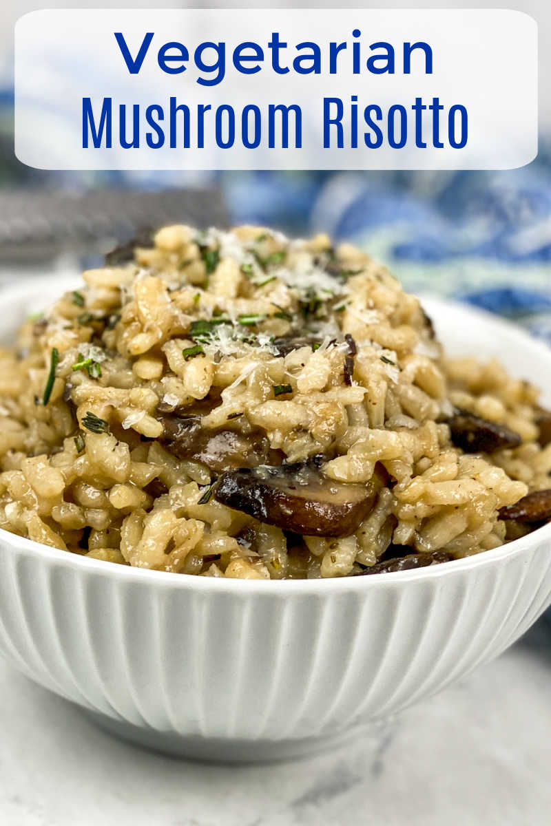Try my vegetarian mushroom risotto, when you want the creamy goodness of a classic Italian comfort food side dish.