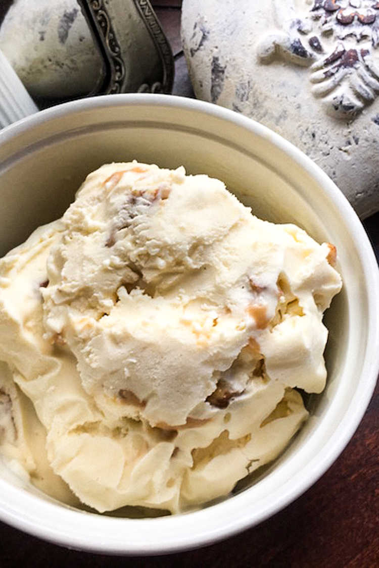 Enjoy a bowl of salted caramel no churn ice cream, when you want a decadent homemade treat that is easy to make. 