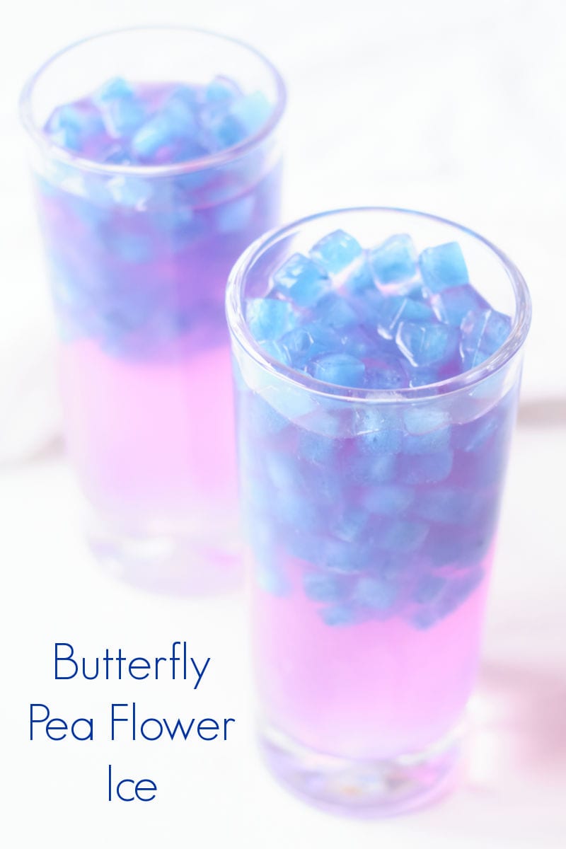 Butterfly Blue Pea Cocktail Cubes