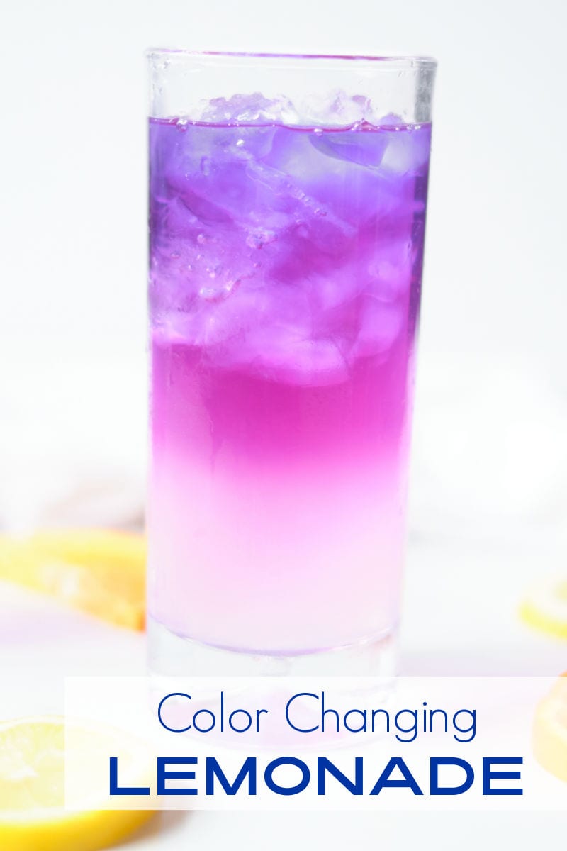 When you want a tasty beverage with a fun twist, make color changing lemonade with butterfly pea flower tea.