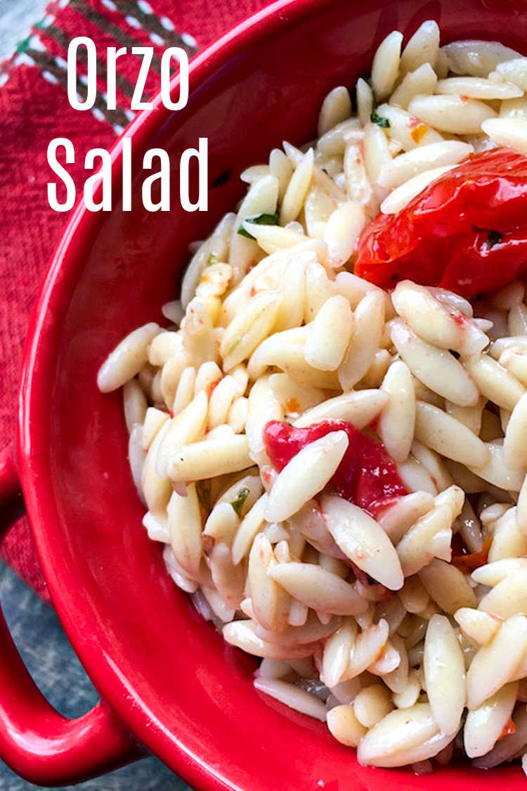 Enjoy this Mediterranean orzo salad with capers and fresh tomato, when you want a satisfying chilled pasta dish that is simple to prepare.