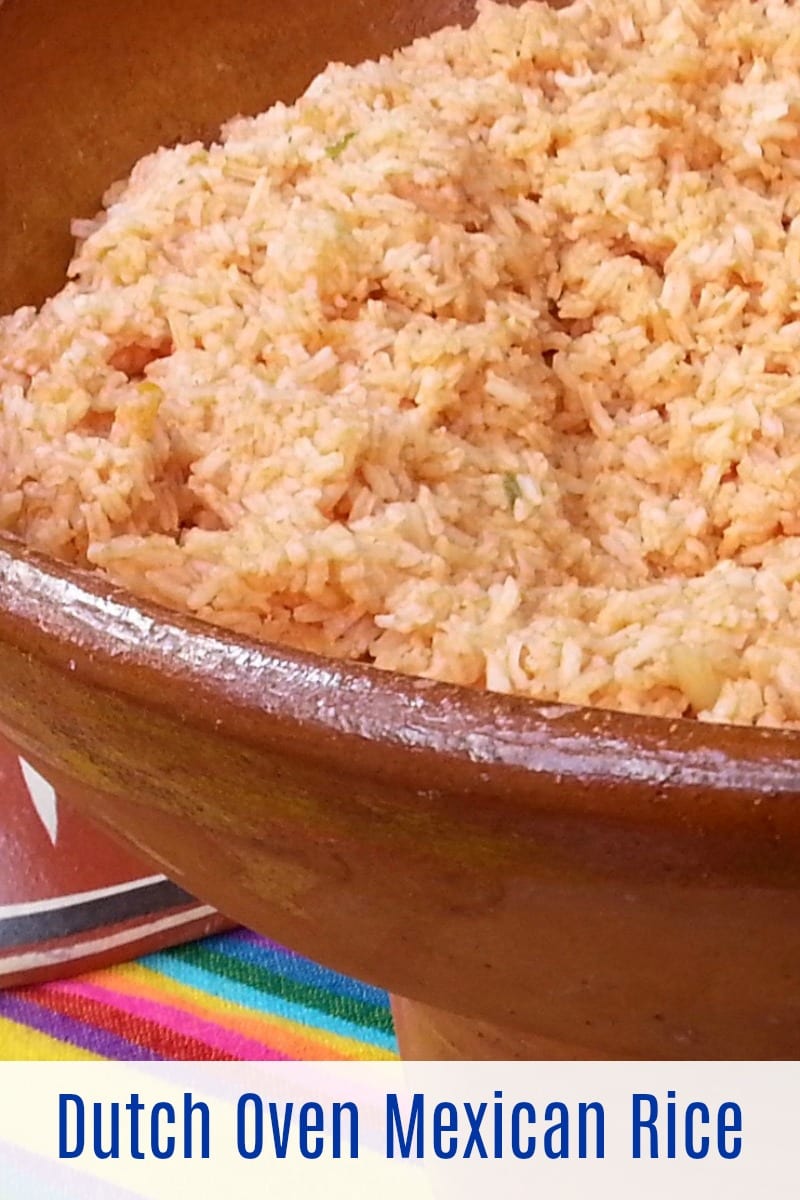 When creating a Mexican meal, you'll need my vegan Dutch oven Mexican rice as a side dish to complete your breakfast, lunch or dinner. 