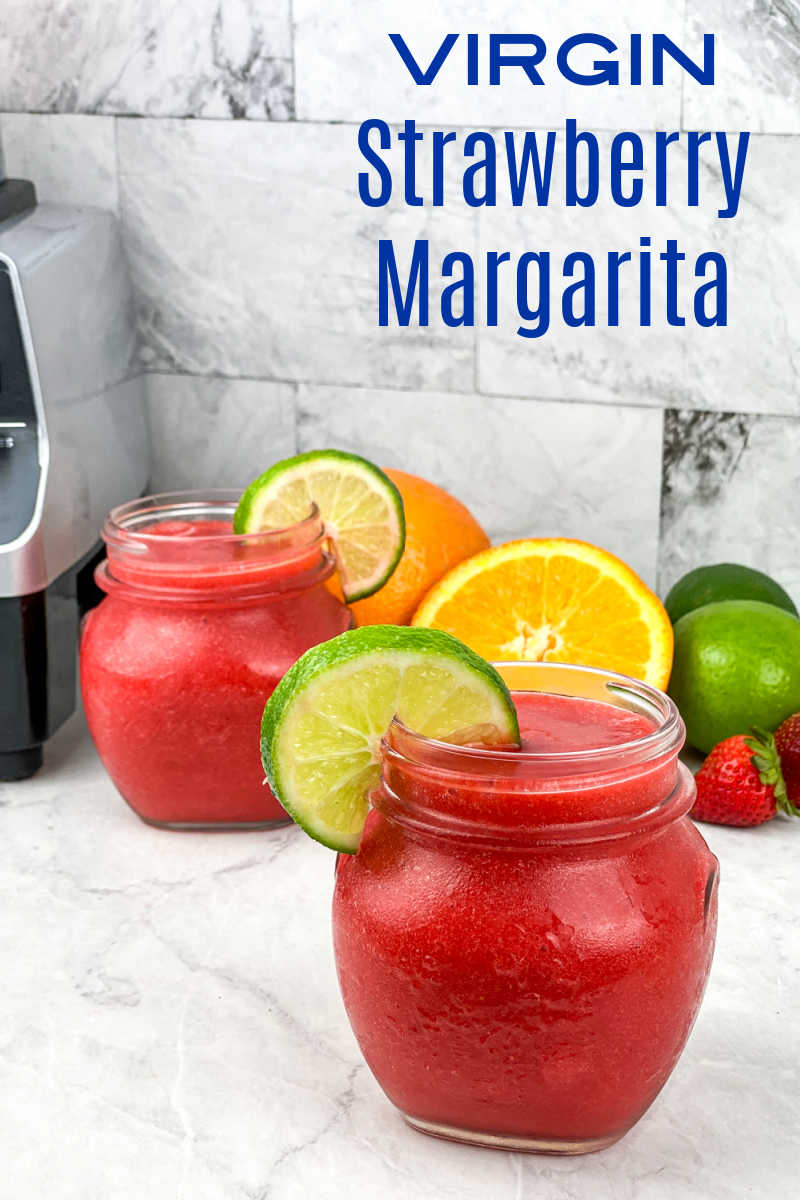 Virgin Frozen Strawberry Margarita Recipe - Mama Likes To Cook