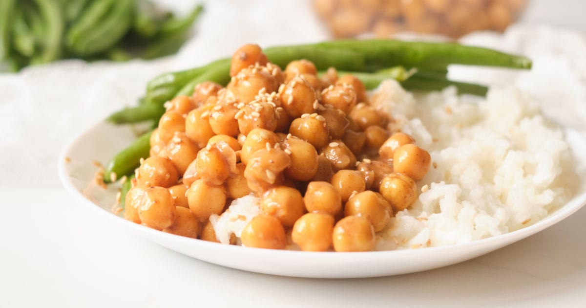 hoisin chickpeas.