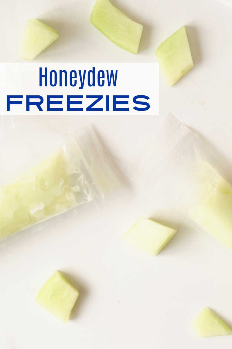 When you want an easy frozen fruit treat, enjoy a homemade honeydew melon freezie that is naturally sweet without added sugar.