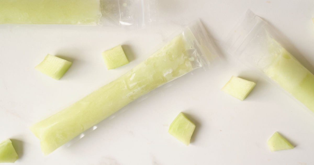 honeydew melon freezie.