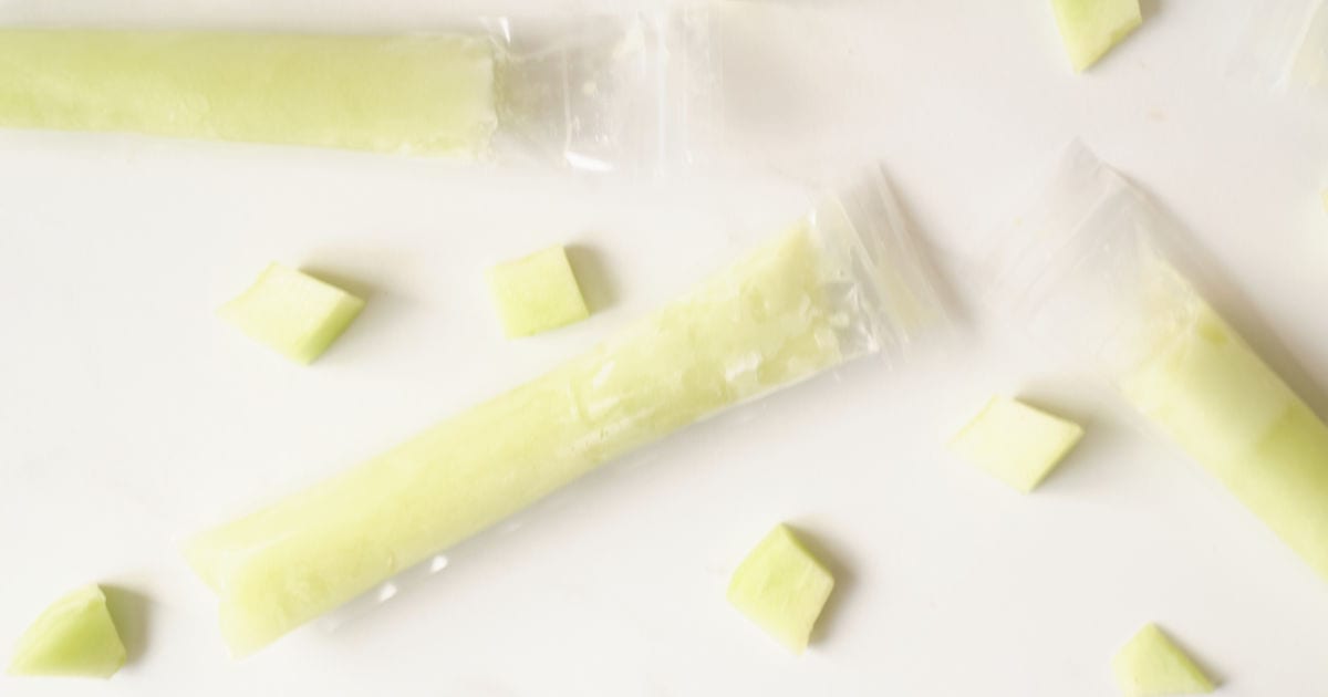 melon freezie popsicles.