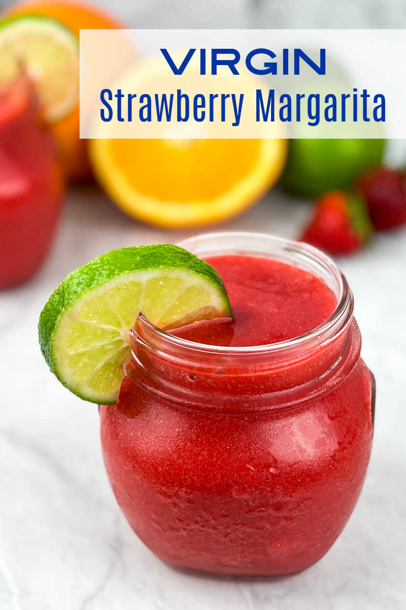 Virgin Frozen Strawberry Margarita Recipe - Mama Likes To Cook