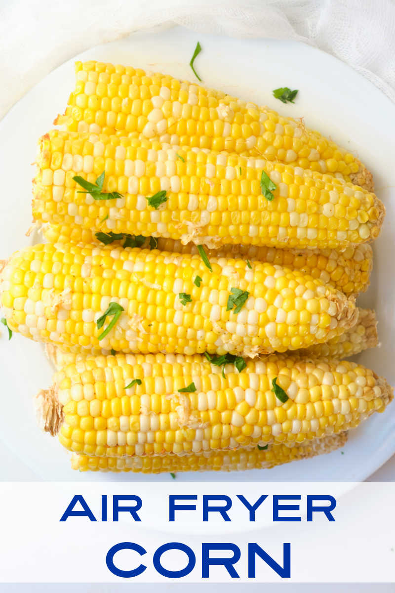 It is quick and easy to make delicious air fryer corn on the cob, so you can enjoy this Summer favorite without working up a sweat. 