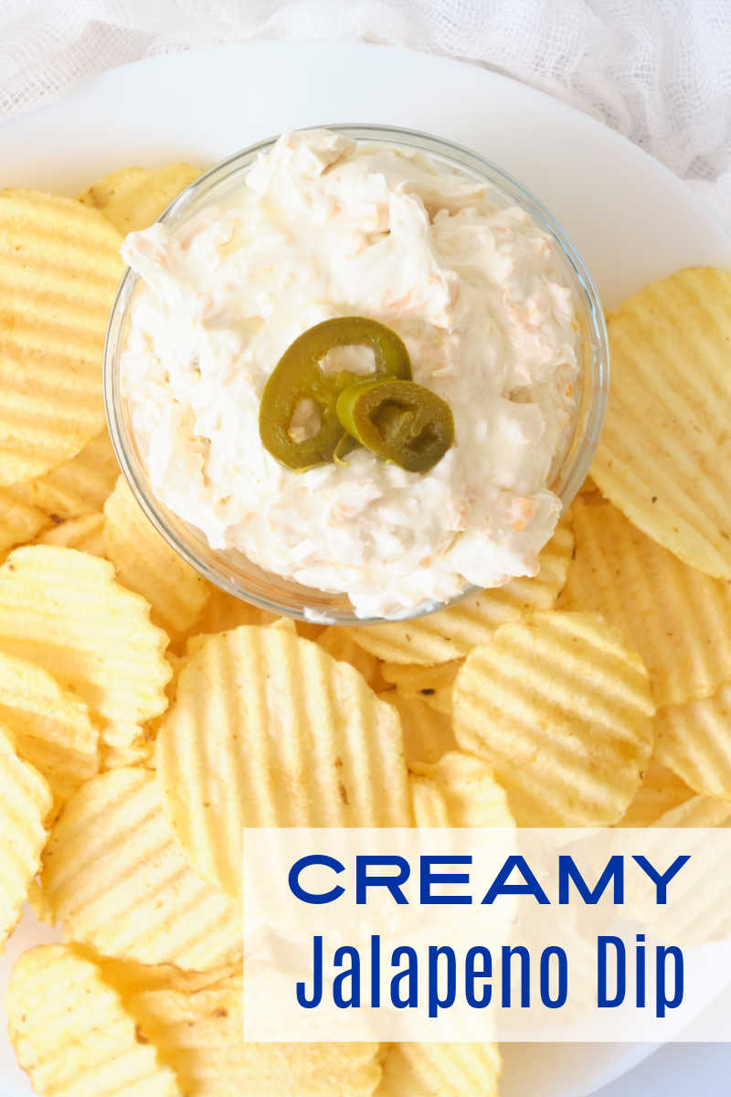 This creamy jalapeno dip is quick and easy to make with just 4 ingredients, so you can enjoy the homemade taste with minimal effort.