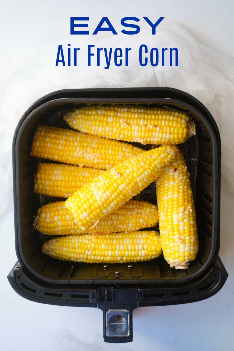 It is quick and easy to make delicious air fryer corn on the cob, so you can enjoy this Summer favorite without working up a sweat. 