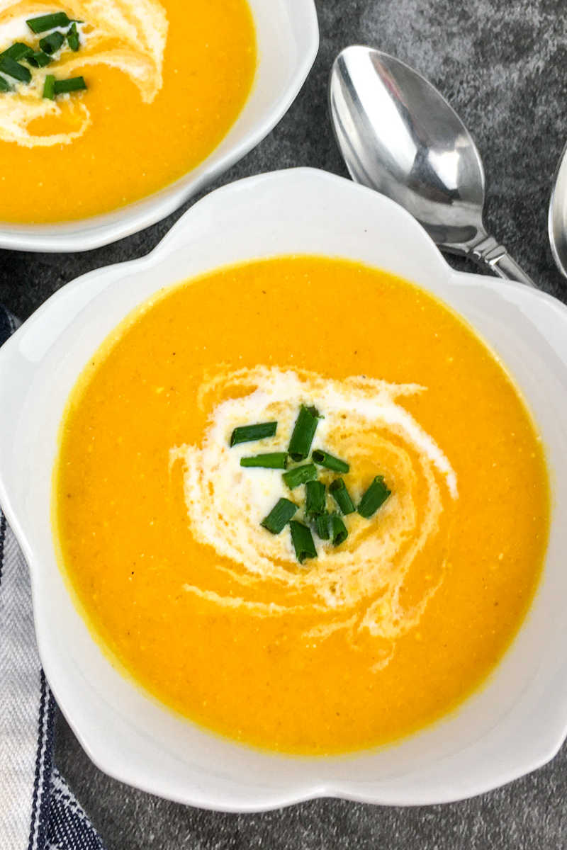 Enjoy a bowl of creamy vegan yellow tomato gazpacho, when you want a refreshing garden fresh comfort food meal. 