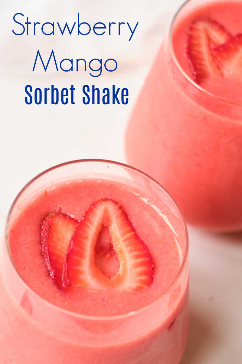 Embrace the warm weather with a delightful Strawberry Mango Vegan Sorbet Shake! This recipe combines vibrant flavors of strawberries and mangoes with creamy sorbet for a refreshing and vegan-friendly treat. Made with only 4 ingredients and ready in 10 minutes, it's the perfect way to cool down on a hot summer day.