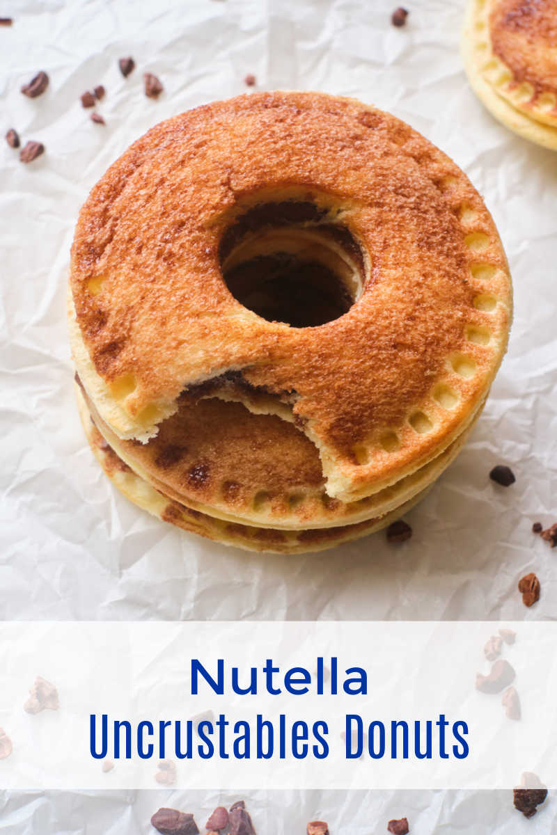 Make homemade Nutella uncrustables donuts in your air fryer, when you want a treat that is fun and delicious. 