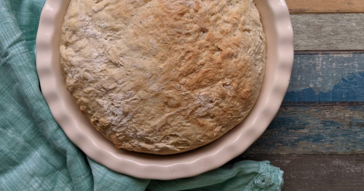 round peasant bread loaf