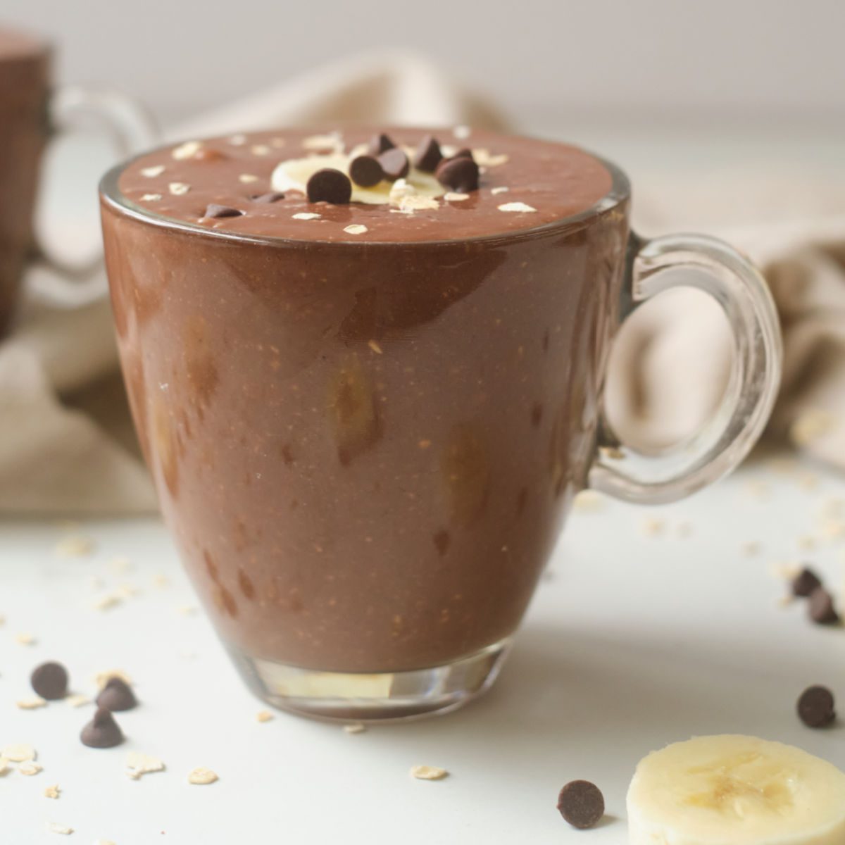 chocolate nutella warm smoothie