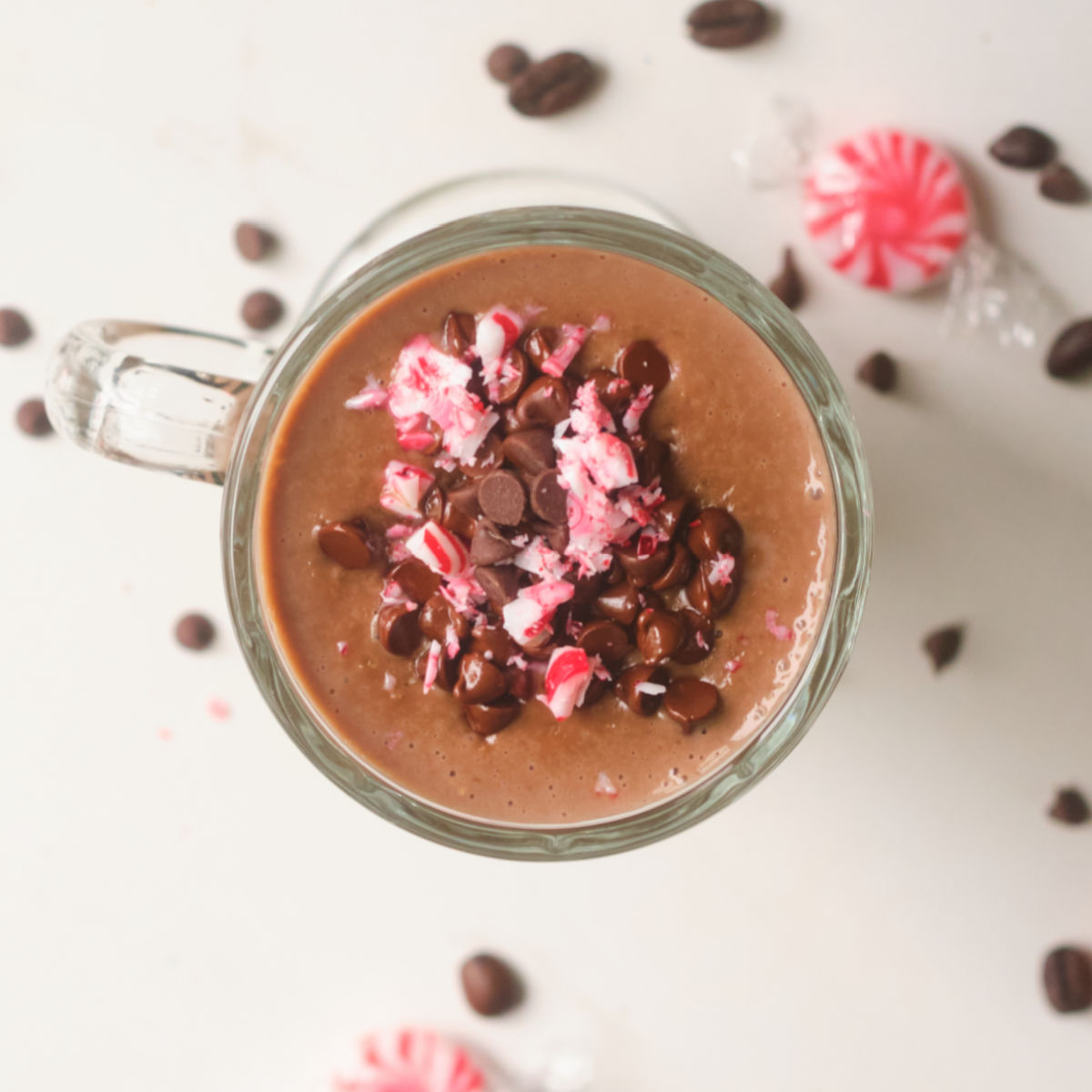 chocolate oat smoothie